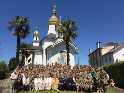 З Міжнародного військового паломництва повертаються українські військові та капелани.(ФОТО)